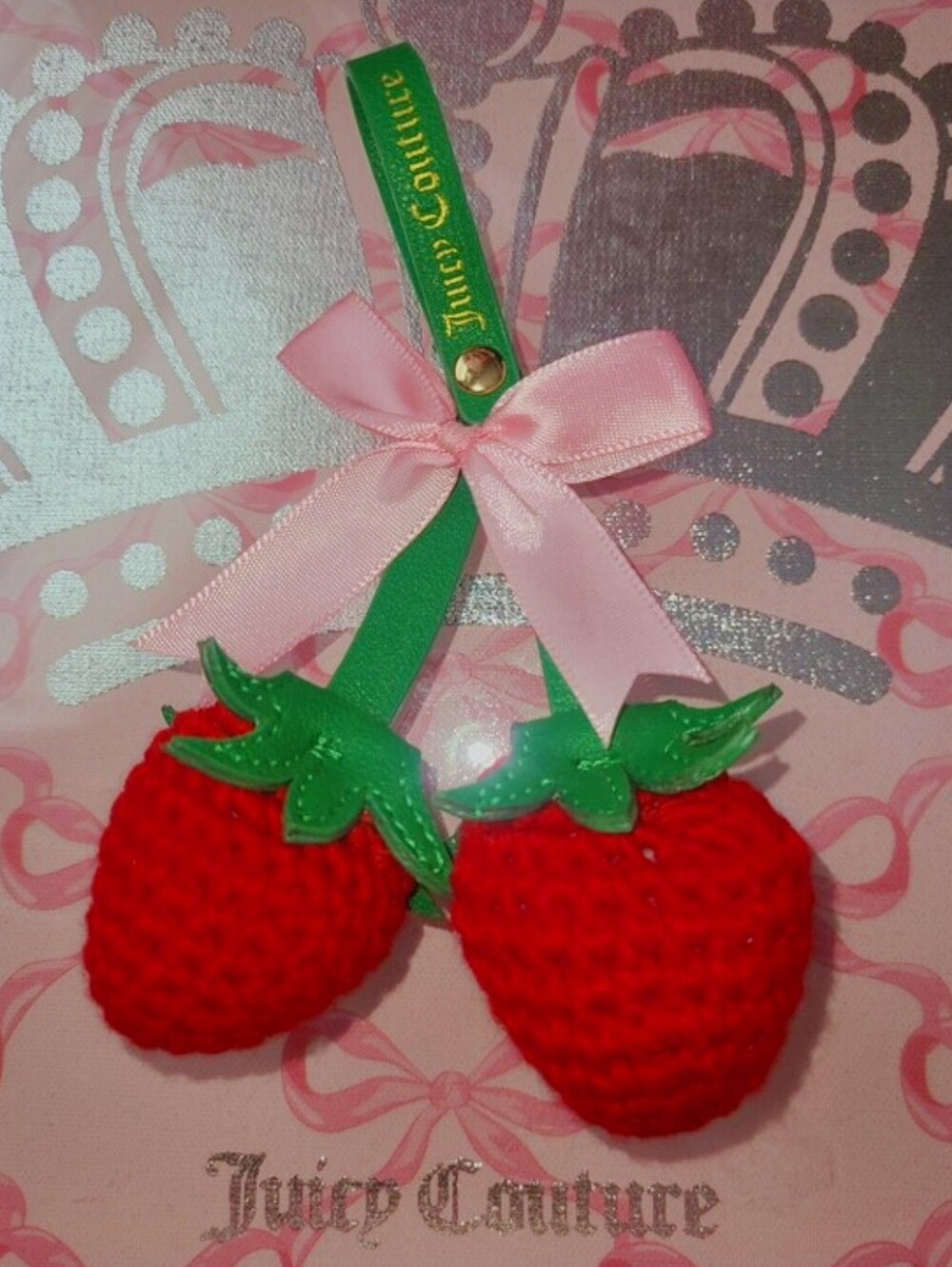 Juicy Couture Bag Charm 🍓